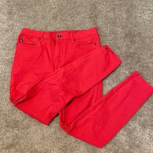 Chaps red jeans